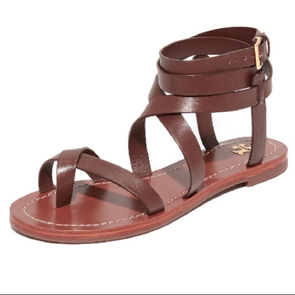 Tory Burch Patos leather sandals 9
